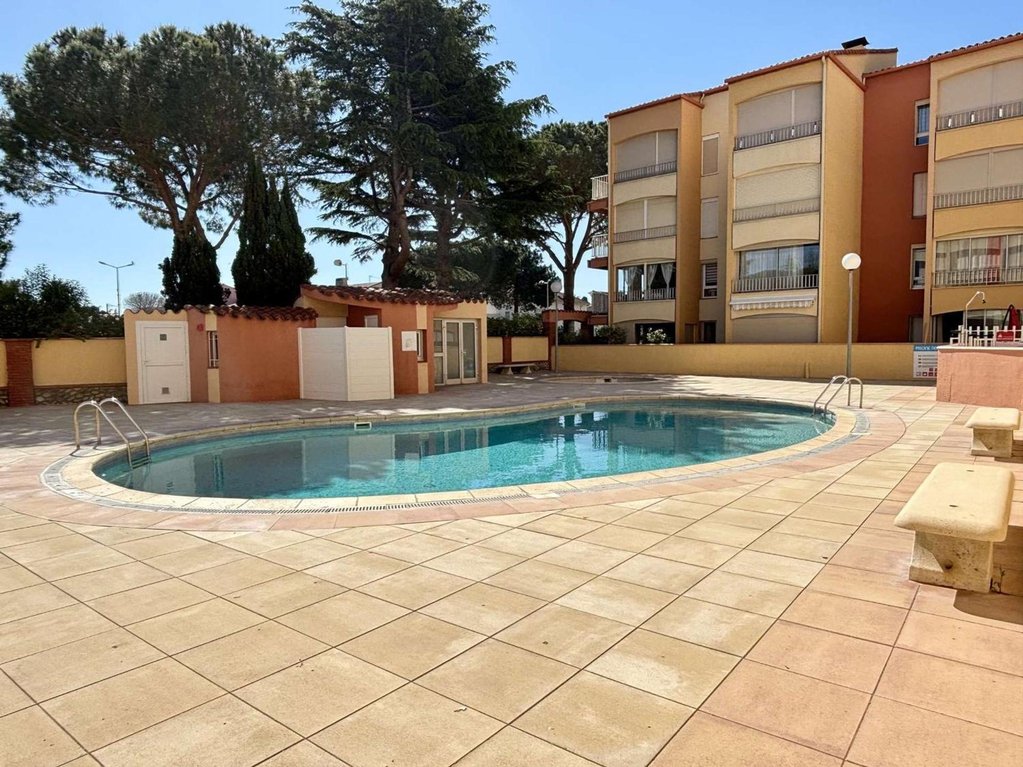 Studio/Cabine 4 Pers, Piscine, Proche Mer, Argeles-Sur-Mer - Fr-1-225-33 Екстер'єр фото
